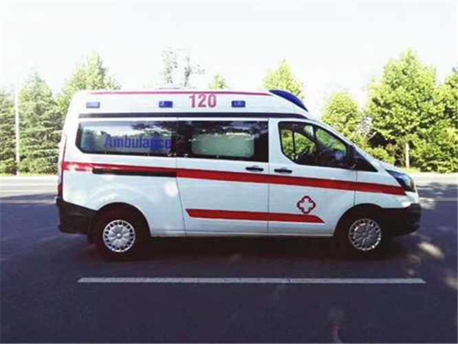 定海救护车出租服务案例6