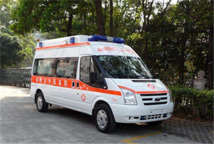 定海救护车出租服务案例8