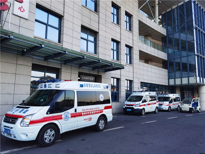 定海救护车出租服务案例4