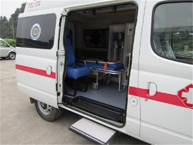 定海救护车出租服务案例7