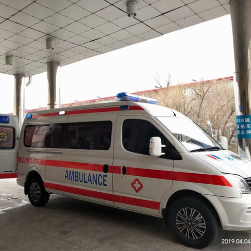 定海救护车出租服务案例2